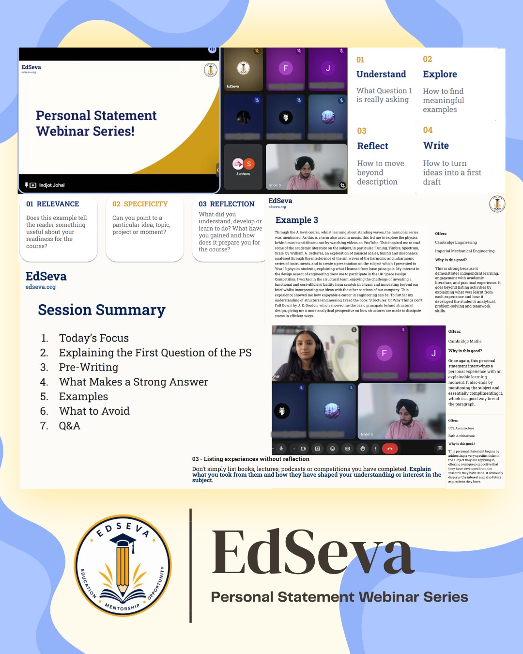 EdSeva Personal Statement Series Review